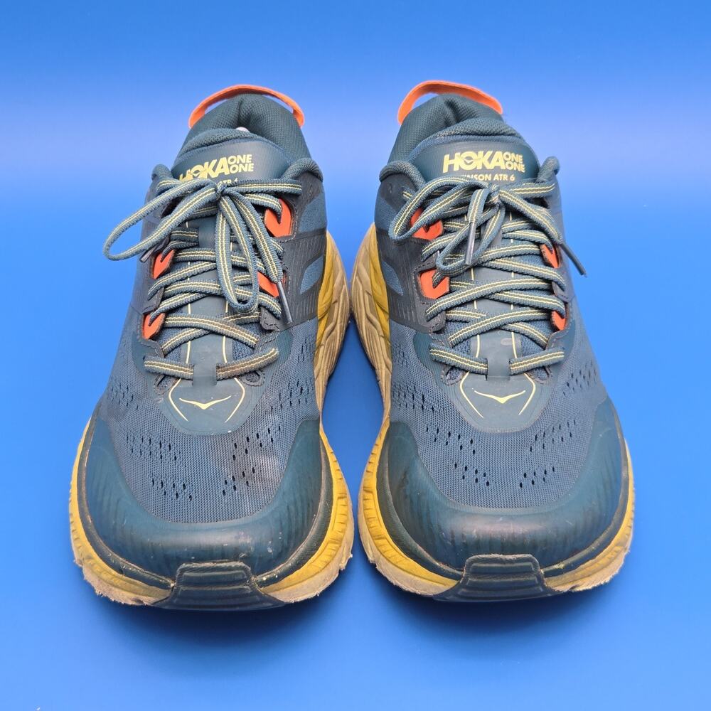 HOKA One One Stinson ATR 6 Blue Coral Men’s 11 Trail Running Shoes Sneakers - Picture 3 of 13